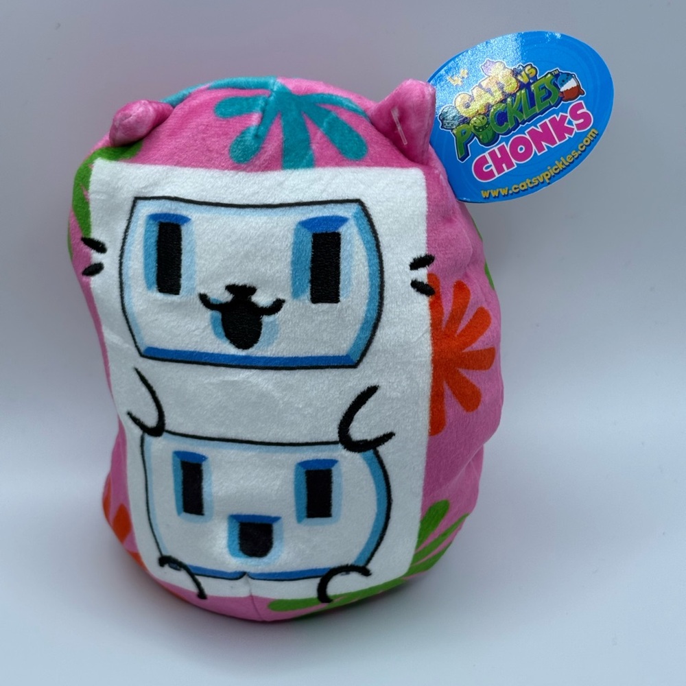 2022 Cats Vs Pickles Chonks #406 Zap 6" Beanbag Plush New With Tags Fun Gift